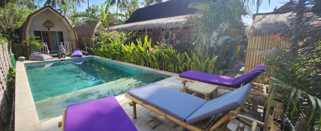 Purple Beach - Maithelia - Gili Air Exteriör bild